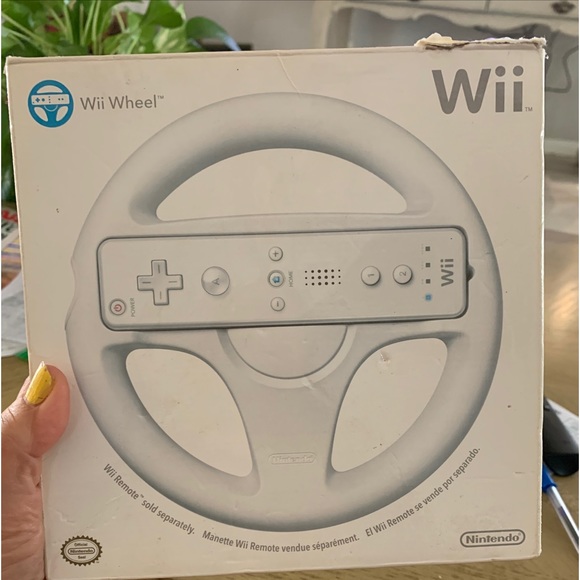 Wii Wheel controller accessory for Nintendo. Brand new , sealed in box. - Picture 1 of 4